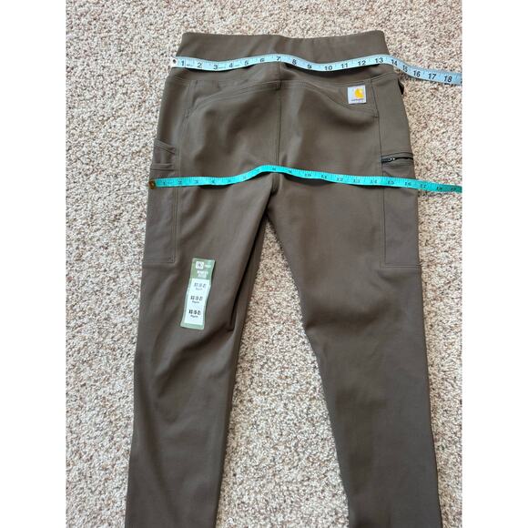 CARHARTT Fitted leggings/Pants, size XS (0-2), lots of pockets! NWT - Picture 5 of 12
